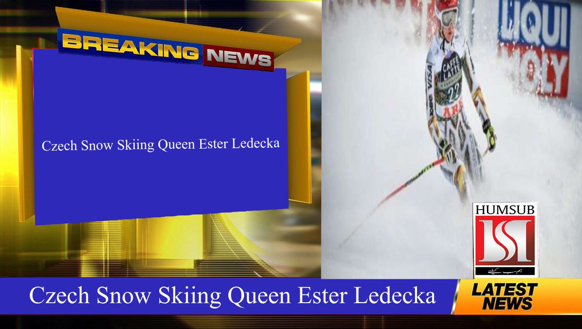 Czech Snow Skiing Queen Ester Ledecka
