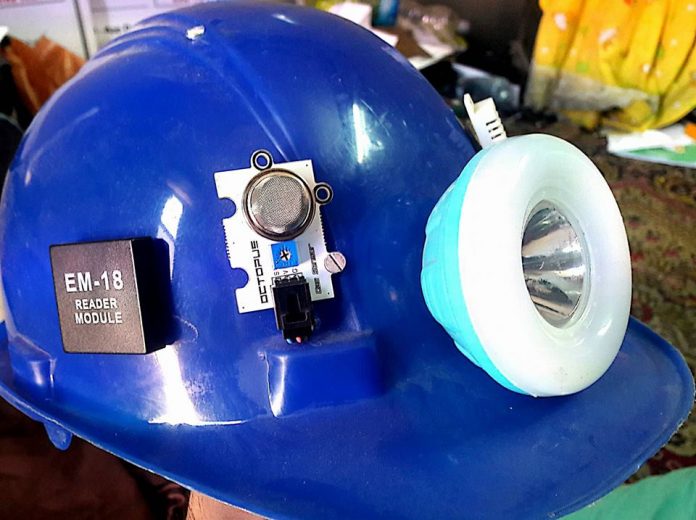 IoT Based Smart Helmet Is Made By Ali Gul In Balochistan To Protect Miners