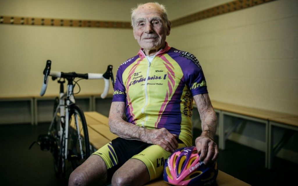 106 years old French cyclist