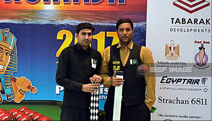 Pakistan’s pair set final date with India for IBSF World Team Cup