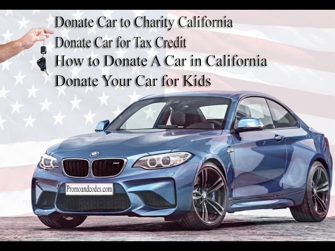 Are you planning to donate a car in California