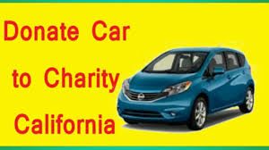 Donate A Car To Charity In California