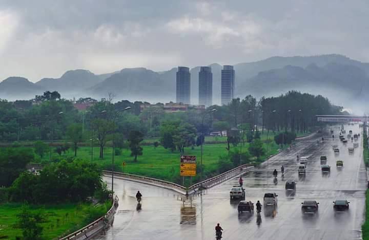 Rain Reduced Heat And Pollen Allergy In Islamabad