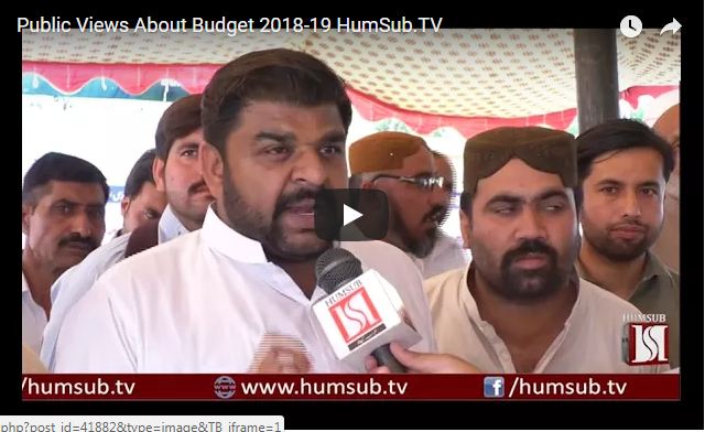 Public Views About Budget 2018-19 HumSub.TV 