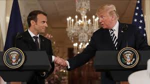 French And US President Trade Talk