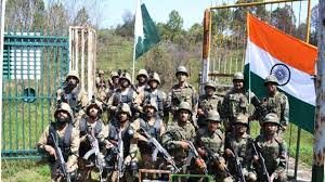 First-Ever Military Drills Of Pakistani And Indian Troops Together