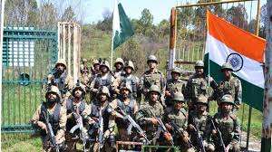First-Ever Military Drills Of Pakistani And Indian Troops Together