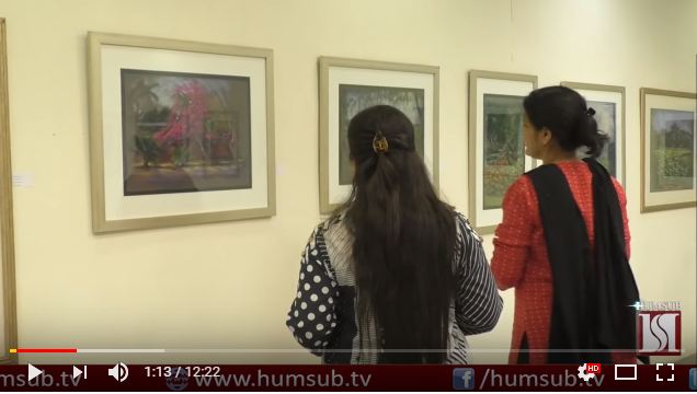 A Solo Show In Pastels (The Sketch Book:Naela Aamir) 6 May 20183