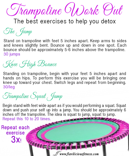 Top Benefits Of Trampoline Exercises