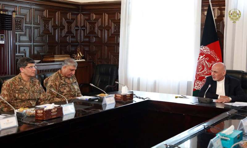 COAS Meeting With Afghan President For Strengthening Peace