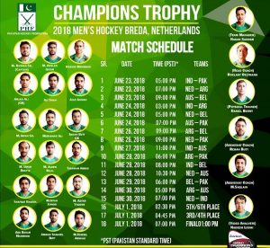 Netherlands Hosting Men’s Hockey Champions Trophy 