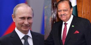 President Mamnoon Met With Indian Prime Minister And Russain President On The 18th SCO Summit