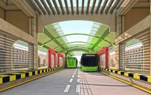 South Asia's First Underground Bus Station