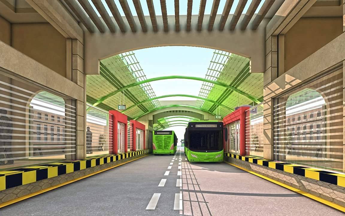 South Asia's First Underground Bus Station
