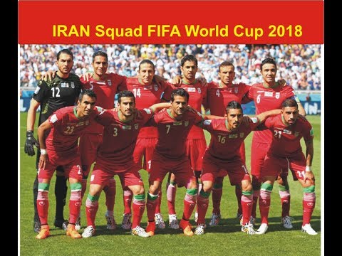 Iran Team For FIFA WorldCup 2018