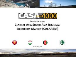 Central Asia-South Asia (Casa) 1,000 Hydroelectric Power Import Project 