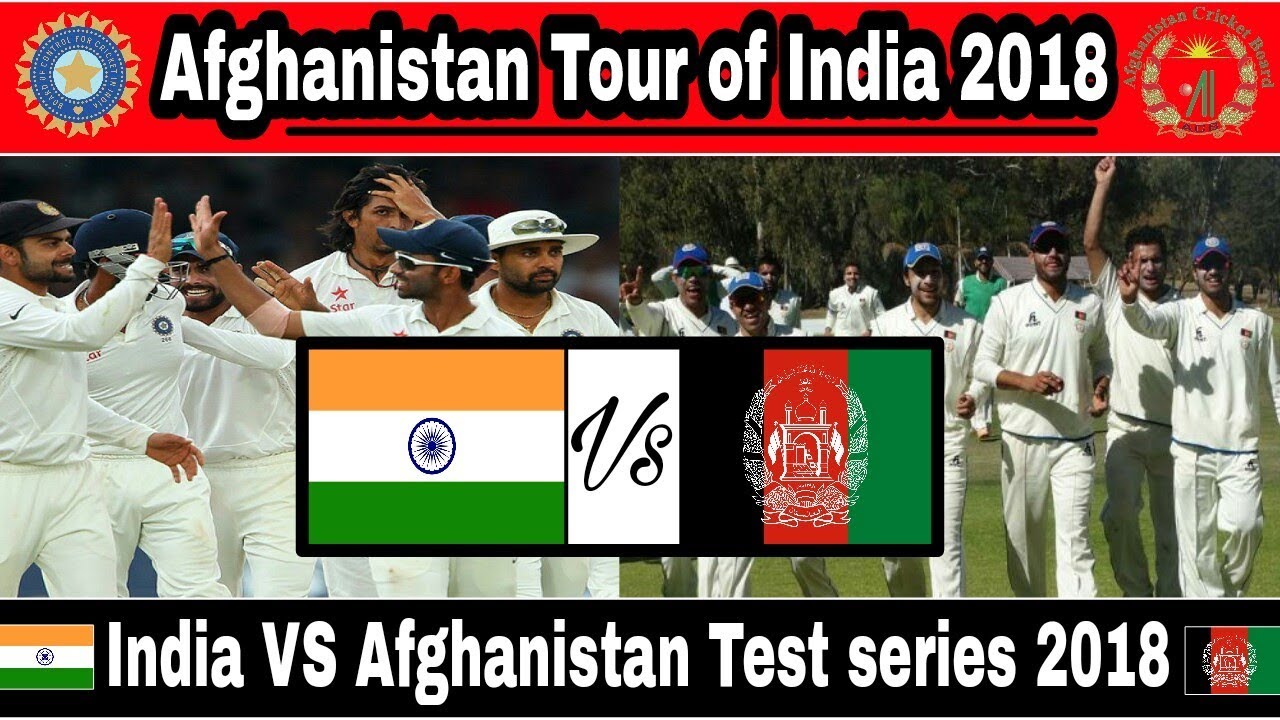 India To Host Afghanistan's Debut Test
