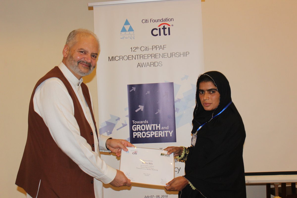 The Citi – PPAF Micro-Entrepreneurship Awards (CMA)