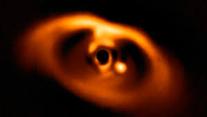 First Image Of Baby Planet Being Formed