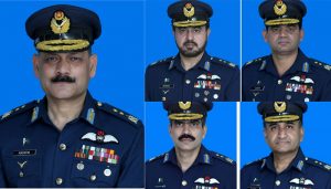 Government Promotes 5 Air Commodores To The Rank Of Air Vice Marshal