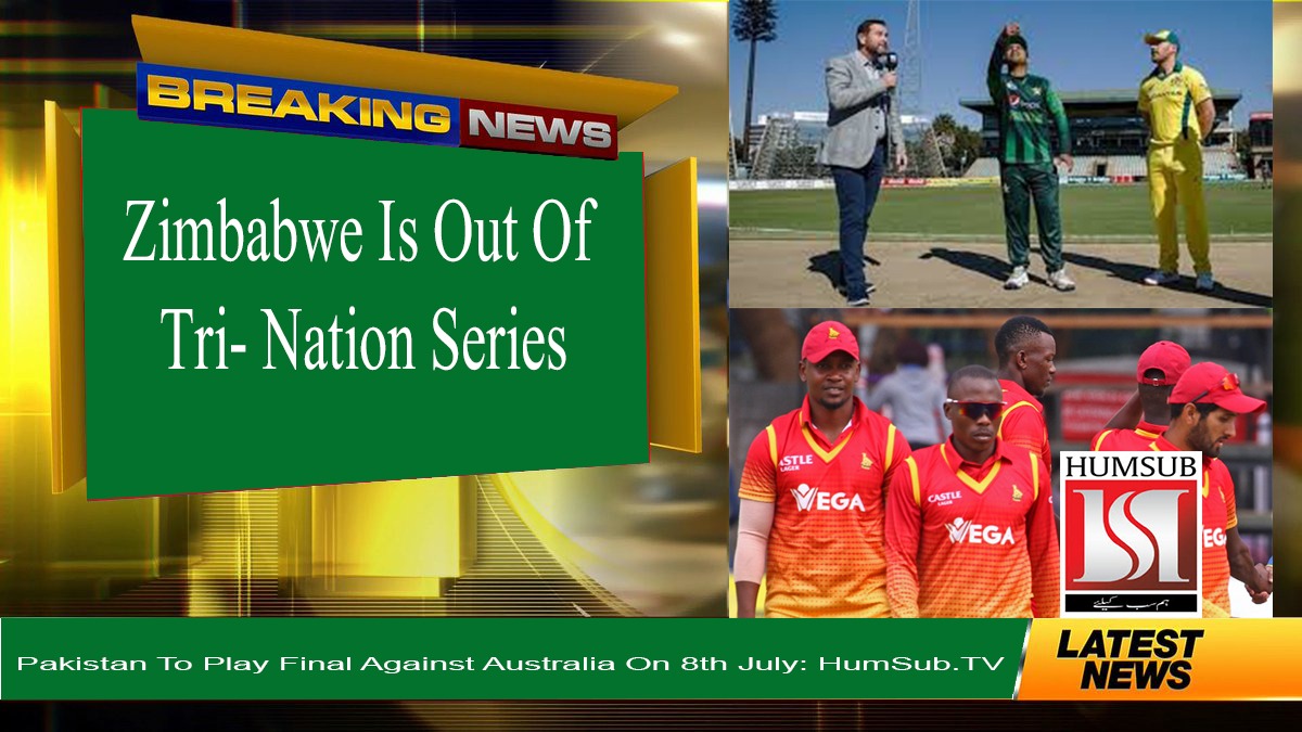 Zimbabwe Is Out of Tri-Nation Series