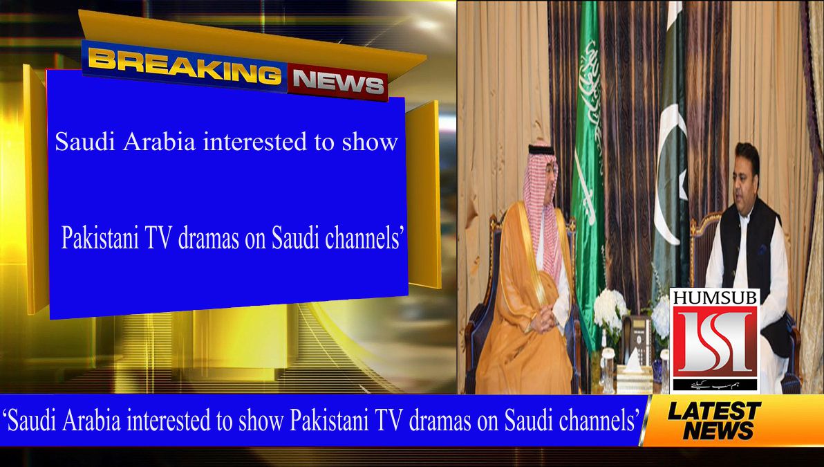 ‘Saudi Arabia interested to show Pakistani TV dramas on Saudi channels’