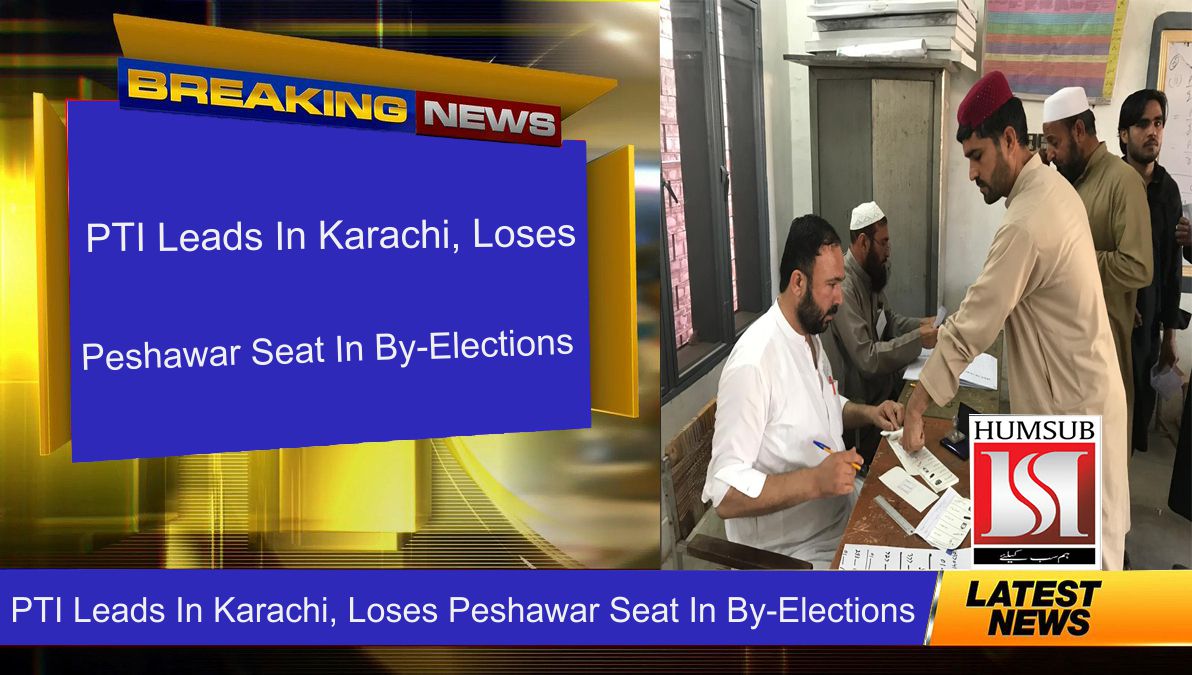 PTI Leads In Karachi, Loses Peshawar Seat In By-Elections