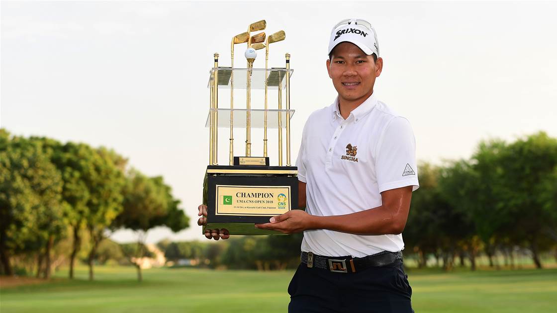 UMA-CNS Asian Tour Open Golf Championship Won By Tirawat From Thailand