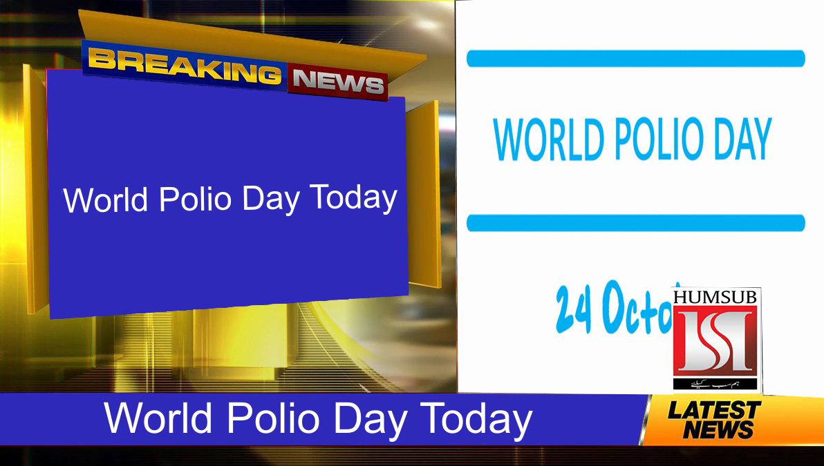 World Polio Day Today