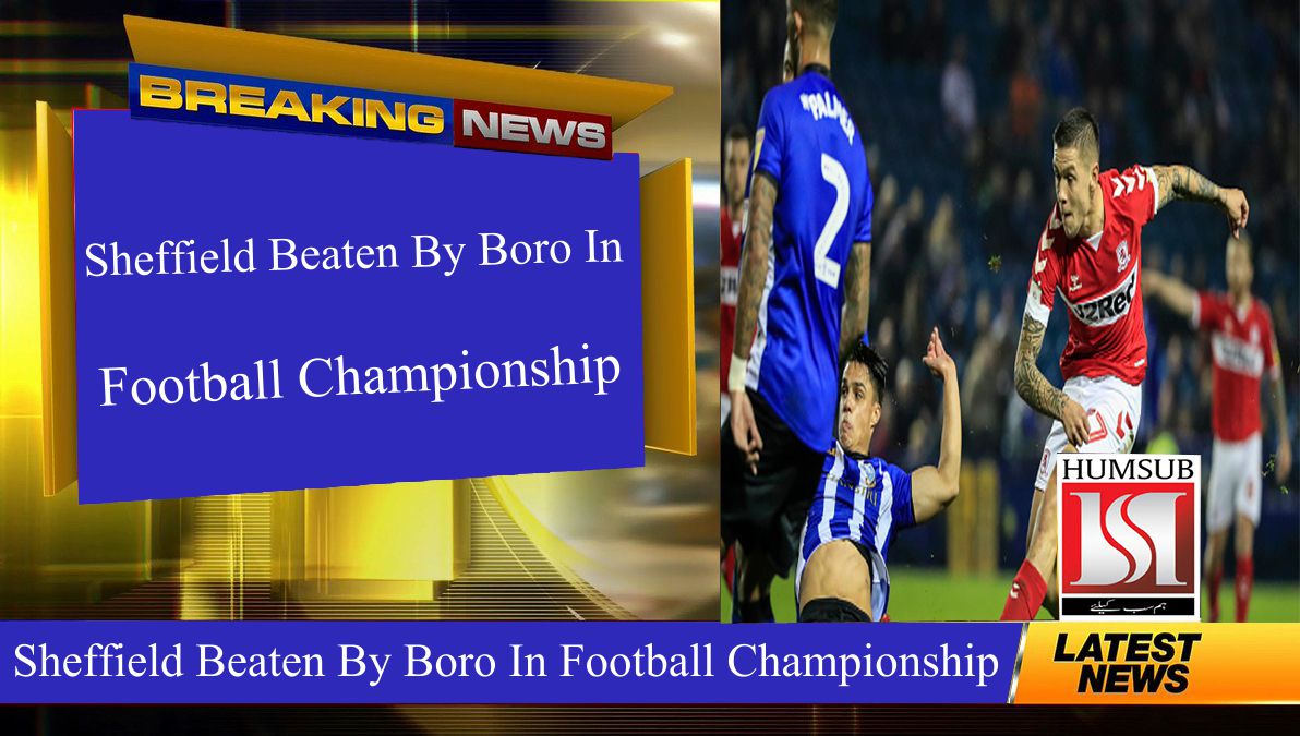 Sheffield Beaten By Boro In Football Championship