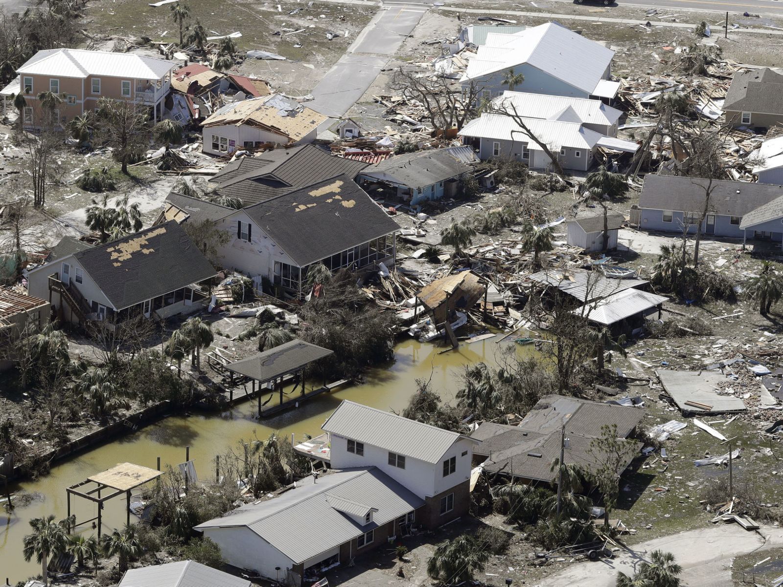 Hurricane Micheal Left Florida In Devastation